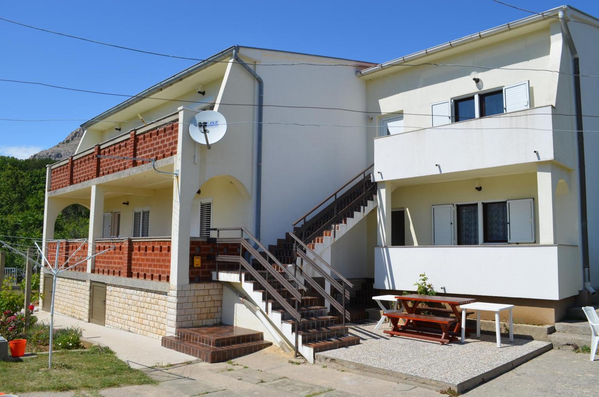 Apartments Aneva 1 Baška Exteriör bild